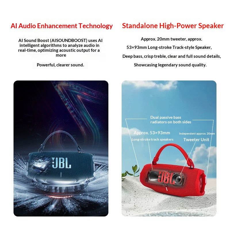 Enceinte Bluetooth JBL CHARGE6 - Anker Speaker Soundcore Boom 2 avis et prix